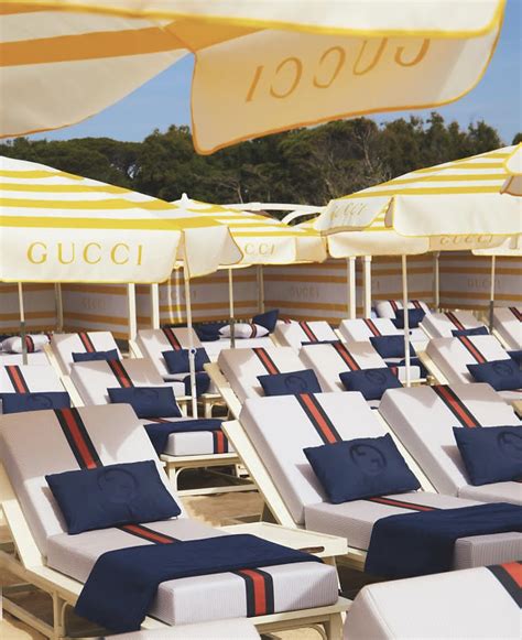 gucci's new beach club.